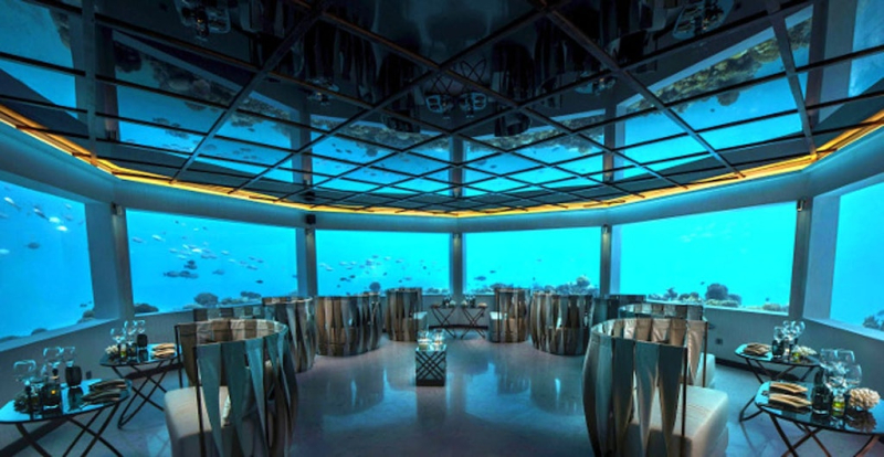 6 Underwater Restaurants in the Maldives